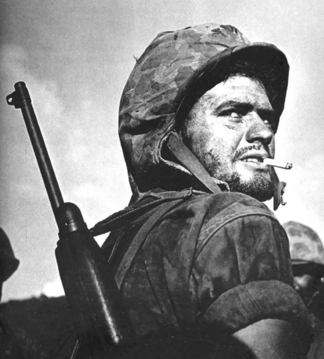 Name:  Cpl Thomas Ellis- The Weary Marine photographed during the Battle of Saipan. He was later kill.jpg
Views: 1861
Size:  64.7 KB